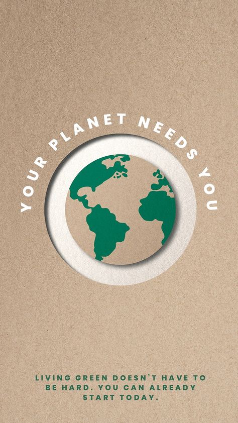 Go zero waste template psd social media story | premium image by rawpixel.com / cuz.gallery Earth Day Typography, Earth Day Campaign, Eco Friendly Design Graphic, Zero Waste Aesthetic, Recycling Poster, Campaign Template, Zero Waste Design, Earth Logo, Instagram Projects