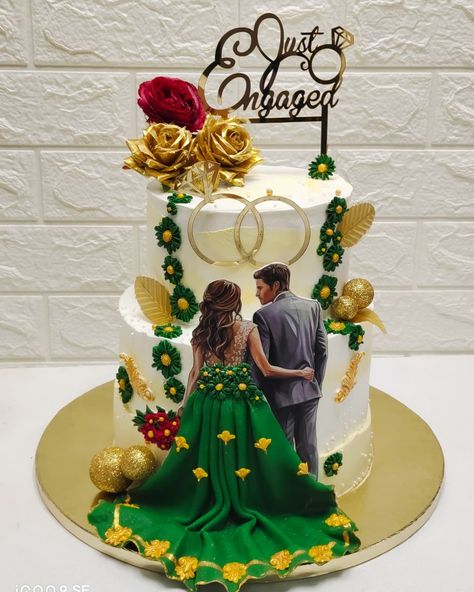 Engagement cake 🎂 Mixed fruits flavour cake 🎂 #couple #couplegoals #engaged #engagement #engagementcake #engagementcakes #bestcakeinahmedabad #besthomebaker #anniversarycake #ahmedabadcakes #cakesofinstagram #cakedesign #cakeart #cakelovers #cakedecorating #cakestyle #cake #instacake #instafood #instalove #instagram #business #entrepreneur #homebakery #baking #@cakemasters #@cakenest.in #cakeartist Cake Designs Engagement Indian, Engagement Cakes Indian, Cakes For Engagement Couple, Engagement Cakes Ideas, Engagement Cake Designs, Engagement Indian, Fancy Birthday Cakes, Fire Cake, Bride Clipart