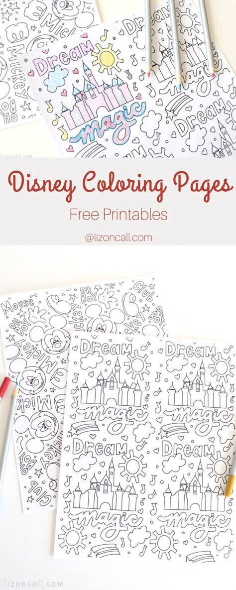 Free Disney Coloring Pages, Disney Themed Classroom, Disney Activities, Home Disney, Disney Classroom, Disney Printables, Disney Colors, Disney Day, Disney Planning