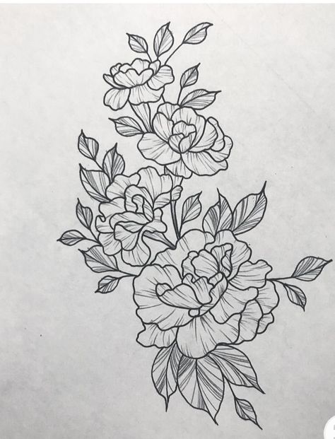 Kurt Tattoo, Carnation Design, Carnation Flower Tattoo, Marigold Tattoo, Carnation Tattoo, Flower Tattoo Drawings, Flower Tattoo Shoulder, 4 Tattoo, Birth Flower Tattoos