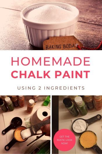 Diy Chalk Paint With Acrylic Paint, Acrylic Paint With Baking Soda, How To Make Chalk Paint With Acrylic, Chalk Paint Recipe Baking Soda, Painting With Baking Soda, Paint With Baking Soda, Make Chalk Paint, Chalk Paint Recipe, Homemade Chalk Paint