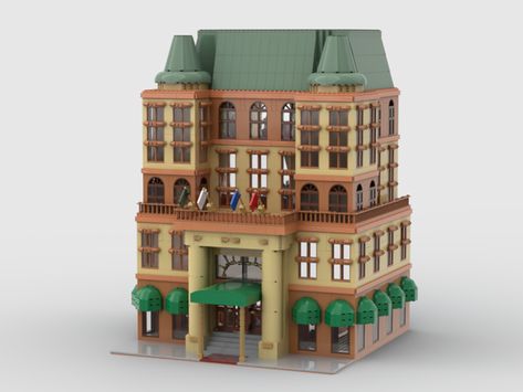 LEGO IDEAS - Disney's Suite Life of Zack and Cody: The Tipton Hotel Tipton Hotel, Cody Martin, London Tipton, Comedy Tv Shows, Room London, Suite Life, Building Techniques, Comedy Tv, Twin Brothers