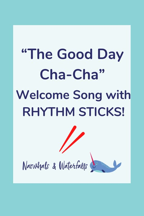 Rhythm Stick Songs, Storytime Songs, Preschool Music Lessons, Rhythm Sticks, Good Morning Song, Welcome Songs, Preschool Music Activities, Rhythm Activities, Circle Time Songs