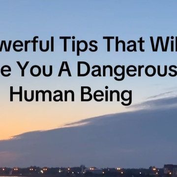 Susette Fetalvero on Instagram: "5 Powerful Tips That Will Make You A Dangerous Human Being…" Human Being, Make It Yourself, Human, On Instagram, Instagram