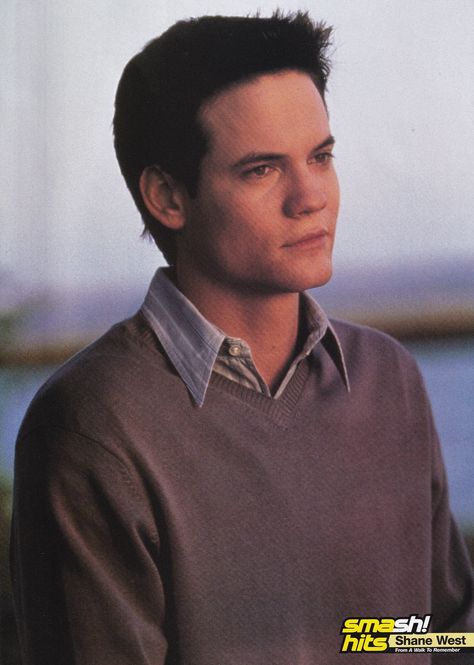 Shane West A Walk To Remember, Shane West 90s, A Walk To Remember, Shane West, Drama Actors, Fan Girl, Smash Book, Great Movies, Good Looking Men