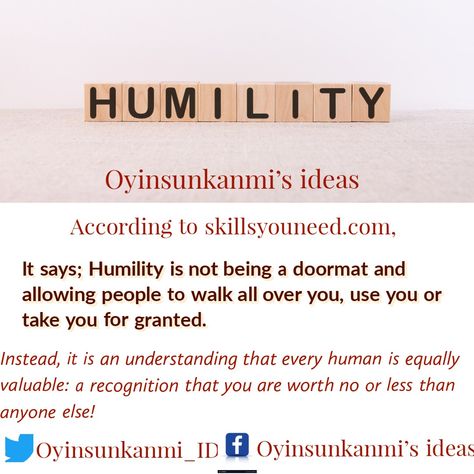 Humility What Is Humility, Take You For Granted, Pretty Words, Human