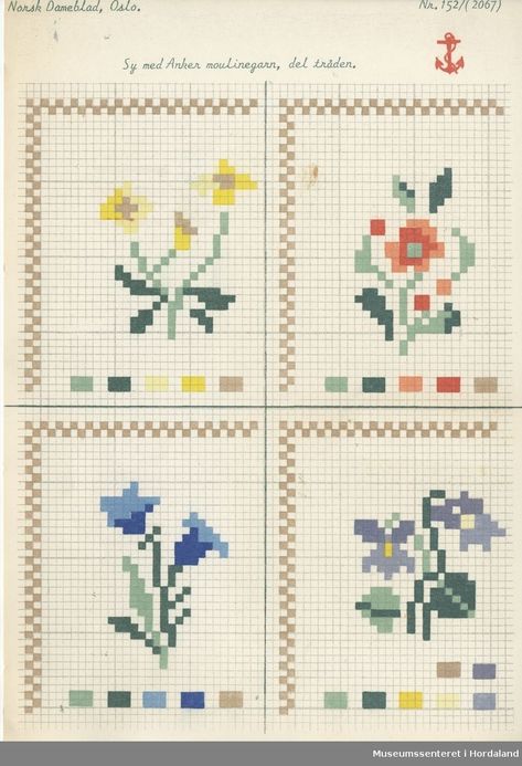 Cross Stitch Patterns Free Disney, Mini Cross Stitch Patterns, Cross Stitch Ideas, Geeky Cross Stitch Patterns, Flower Cross Stitch Pattern, Cross Stitch Flower, Flower Cross Stitch, Cross Stitch Cross, Floral Cross Stitch Pattern