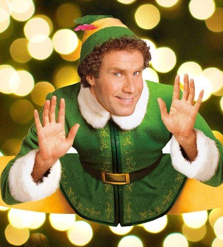 Elf Costume Halloween, Widgets Christmas, Buddy The Elf Costume, Christmas Comedy Movies, Christmas Door Contest, Costume Wall, Cute Christmas Wallpapers, Male Costumes, Elf The Musical