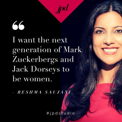 The incredible Reshma Saujani, Founder of @GirlsWhoCode. Through her nonprofit she initiates young women into the tech world. Her goal: one million women in computer science by 2020. 🔥💪💥💪🔥  #wcweveryday #girlsintech #girlonamission #poweredbyher #stem  #girlsinstem #girlpower #girldevelopit #codelikeagirl #likeagirl #smartgirls #girlsinc #girlswhocode #itwasneveradress #girlrising #girlonamission #wcw #reshmasaujani Class Women Quotes, Women Science Quotes, Women In Tech Quotes, Female Engineer Quotes, Reshma Saujani, Powerful Quotes From Women In Movies, Marie Forleo, Motivational Quotes For Students, Study Motivation Inspiration