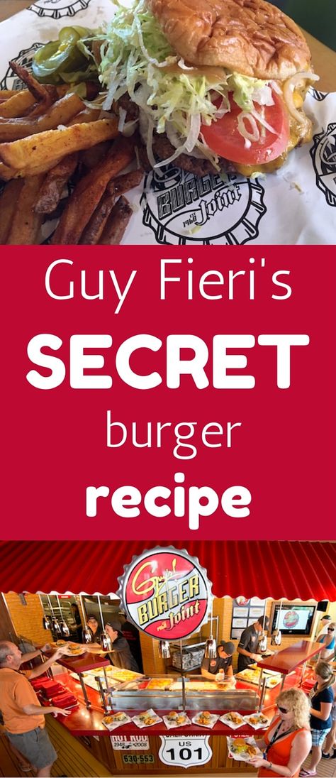 #guysburgerjoint #food #recipe #burgers #carnival #cruise #travel #secretrecipe Gourmet Beef Burgers, Spring Burger Recipes, 5 Guys Burger Recipe, Grilled Burgers Recipes, Burger Sauces, Baked Burgers, Smashed Burgers, Menu Burger, Tasty Burger