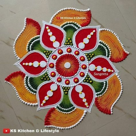 Scenery Rangoli For Diwali, Indian Rangoli Designs Festivals, Diwali Unique Rangoli, Rangoli Ideas Creative For Competition, Unique Rangoli Designs Diwali Latest, Beautiful Rangoli Designs Indian, Rangoli Designs Latest Unique For Diwali, Diwali Rangoli Designs Unique, Rangoli Designs Latest Unique