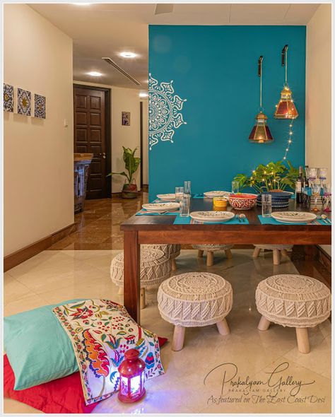 Indian Living Room Design, Colorful Room, Indian Room, Indian Living Room, Indian Room Decor, Indian Bedroom Decor, Colourful Living Room Decor, India Home Decor, Clock Painting