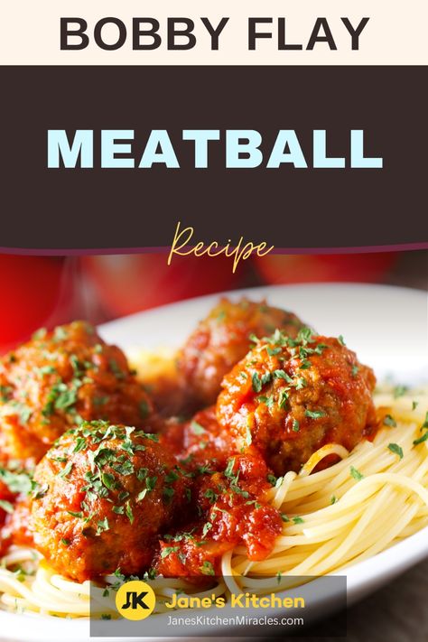 Meatballs with sauce on pasta Bobby Flay Meatballs, Different Meats, Meatballs Crockpot, Italian Breadcrumbs, How To Cook Meatballs, Crock Pot Meatballs, Italian Pasta Dishes, Meatball Recipe, Bobby Flay