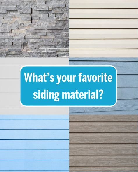 Is it time to replace your siding? 🏠 Check out our guide on siding replacement to find out what’s best for your home and budget.

But first—what's your favorite siding material and why? Comment and let us know! Replacing Siding, Laundry Bedroom, Patio Remodel, Garage Addition, Home Financing, Natural Kitchen, Sell My House, Diy Repair, Exterior Siding