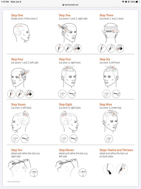 Pixie Haircut Diagram, Haircut Diagram, Barber Tips, Barber School, Beard Barber, Hair Cut Guide, Barber Man, Free Haircut, Mens Haircuts Short Hair