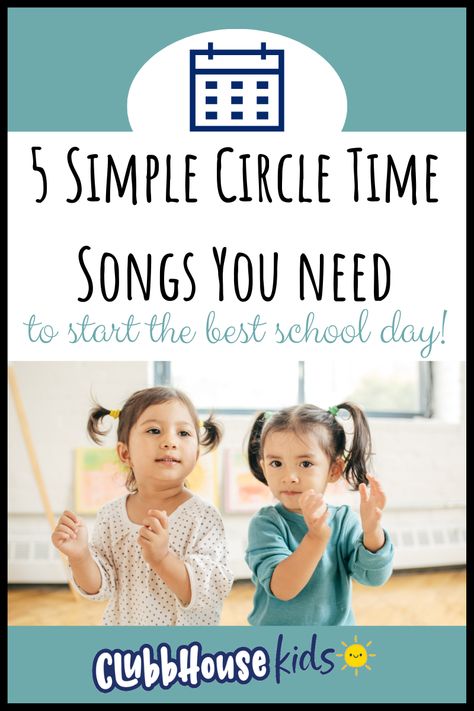 Circle Songs For Toddlers, Circle Time Welcome Songs, Preschool Welcome Songs Circle Time, Circle Time For Infants, Good Morning Circle Time Songs, Songs To Start The Day, Preschool Good Morning Songs, Circle Time Games For Preschool, Toddler Circle Time