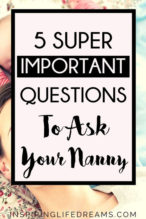 Nanny Interview Outfit, Nanny Aesthetic, Questions For Parents, Nanny Interview Questions, Nanny Tips, Interview Nerves, Nanny Ideas, Live In Nanny, Nanny Life