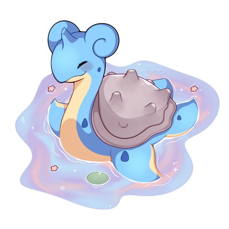 Lapras Wallpaper, Pokemon Cute Art, Pokemon Widgets, Pokemon References, Cute Art Anime, Pokemon To Draw, Pokemon Lapras, Pokemon Challenge, Water Pokemon