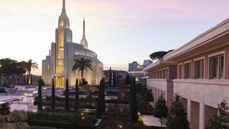 Latter-day Saints around the world have been excitedly following the Rome Italy Temple, which was dedicated Sunday. Lds Temple Pictures, Later Day Saints, Mormon Temples, Palace London, Temple Pictures, Ancient Greek Architecture, Mosque Architecture, Lds Temple, Grand Mosque