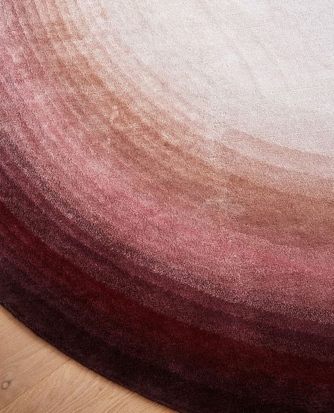 Gradient Carpet, Circular Carpet, Gradient Rug, Art Deco Carpet, Pink Art Deco, Circular Rugs, Work Project, Wine Shop, Pink Carpet