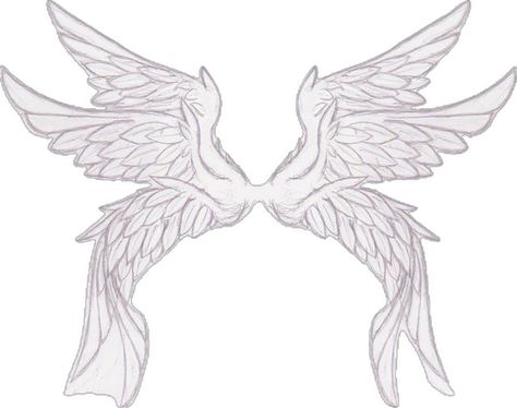 Anthro Drawing, Wings Sketch, Angel Wings Drawing, Pencil Drawing Tutorials, Wings Drawing, Angel Drawing, Body Base Drawing, Art Tools Drawing, Tattoo Art Drawings