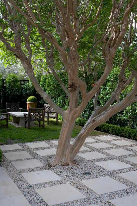 Large Backyard Landscaping, Gravel Landscaping, Modern Landscape Design, Have Inspiration, Paver Patio, Small Backyard Design, Garden Boxes, Small Backyard Landscaping, Front Garden