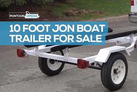 Mini Bass Boats, Jon Boat Trailer, Boat Rudder, Cheap Boats, Bass Boats, Flat Bottom Boats, Trailer Kits, Boat Trailers, Motorcycle Trailer