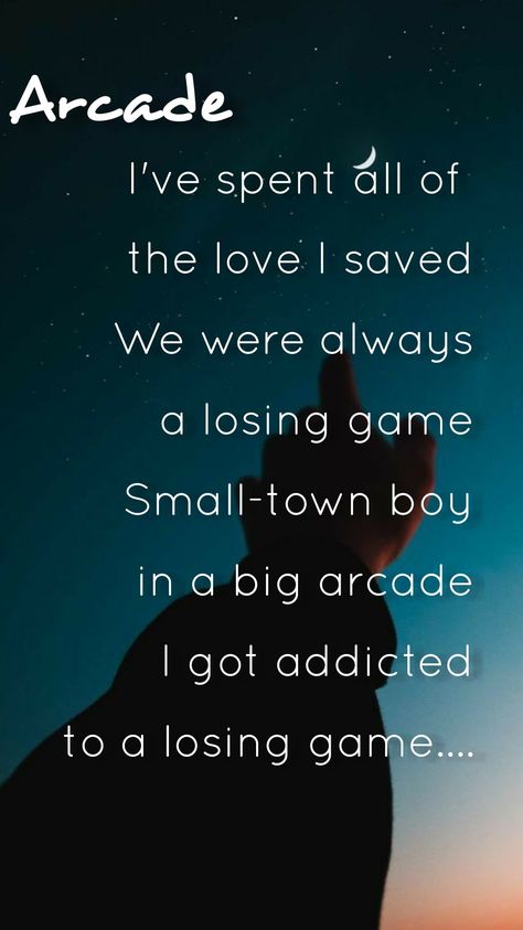 Song lyrics Arcade Lyrics, Lyrics Wallpaper, Sketchbook Ideas, Song Lyrics, Sketch Book, Illustrations, Songs, Music, Quick Saves