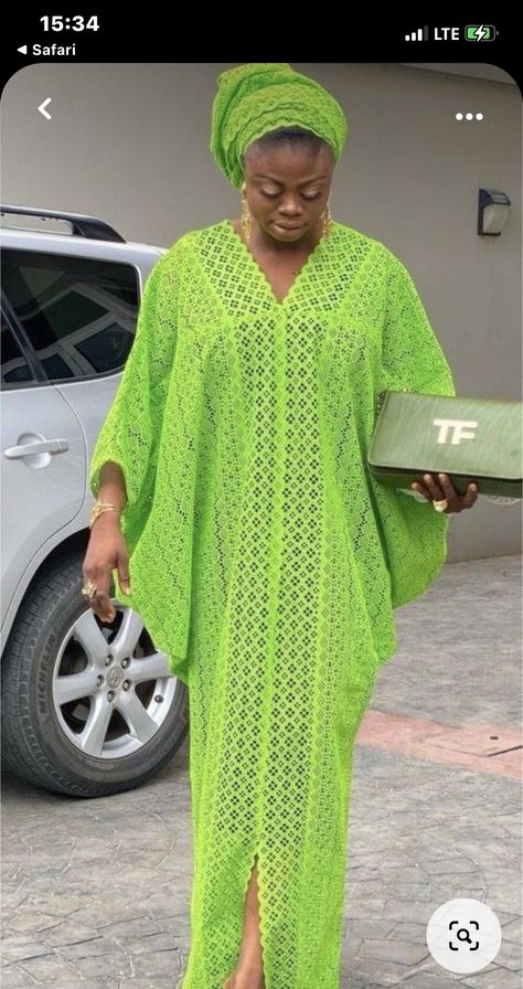 Latest Lace Gown Styles, Lace Bubu, Latest Kaftan Designs, Latest Bubu Gown Style, Kaftan Lace, Latest Lace Styles, Green Kaftan, Bubu Gown, Lace Kaftan