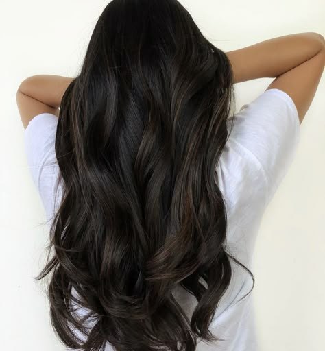 Curls For Medium Length Hair, Espresso Hair Color, Coffee Brown Hair, Dark Chocolate Brown Hair, Soft Shiny Hair, Black Hair Balayage, Girl Hair Colors, Repair Damaged Hair, Brown Hair Looks