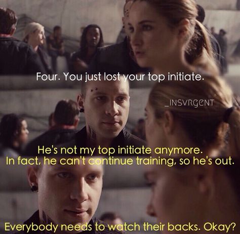 Deleted scene ~ Divergent Divergent 1, Divergent Four, Divergent Fandom, Deleted Scenes, Divergent Series, Divergent, Fangirl, Tv, Funny