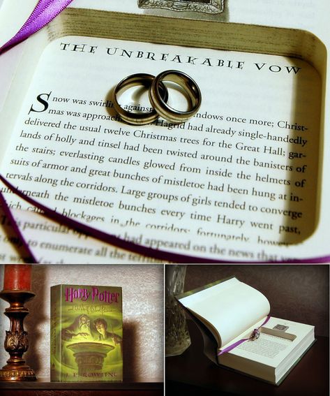 I’m A Shy Bookworm, And I Found A Bookish Way To Make My Living Without Leaving Home Book Nerd Wedding Ideas, Harry Potter Wedding Touches, Hidden Harry Potter Wedding Ideas, Lotr Guest Book, Lotr Wedding Guest Book, Harry Potter Engagement, Harry Potter Bridal Shower, Lotr Wedding, Nerd Wedding