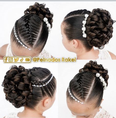 Dance Competition Hair, Natural Hair Wedding, Competition Hair, Goddess Hairstyles, Bridesmaid Hair Down, Flower Girl Hairstyles, Natural Hair Updo, Hair Up Styles, Hair Ponytail Styles