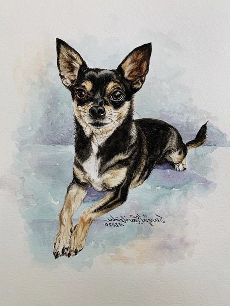 Charcole Drawings, Chihuahua Drawing, Chihuahua Terrier Mix, Black Chihuahua, Farm Animal Painting, Snoopy Dance, Chihuahua Terrier, Miss My Dog