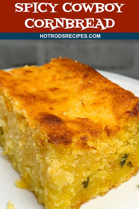 Cowboy Cornbread Recipe, Cornbread Recipe From Scratch, Onion Dishes, Cornbread Southern, Cowboy Recipes, Cowboy Cornbread, Easy Homemade Cornbread, Starchy Sides, Cowboy Food