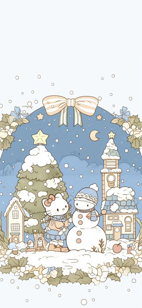 Cinnamoroll Home Screen Wallpaper, Kawaii New Year Wallpaper, Sanrio New Year Wallpaper, Cinnamoroll Winter Wallpaper, New Years Hello Kitty, Hello Kitty New Year Wallpaper, Snowy Wallpaper Iphone, Sonny Angel Wallpaper Desktop, Christmas Wallpaper Sanrio