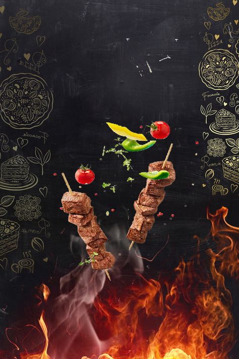 pepper,roast,restaurant,dinner,barbecue,cuisine,beef,nobody,roasted,food,meat,grilled,meal,black,hd Diner Burger, Yuumei Art, Kebabs On The Grill, Restaurant Poster, Food Art Photography, Food Menu Design, Food Graphic Design, Food Backgrounds, Food Poster Design