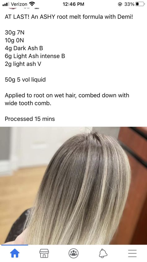 Matrix Ash Blonde Formula, Sally Beauty Hair Color Formulas, Aveda Blonde Toner Formula, Aveda Toner Formula, Ash Blonde Formula, Root Smudge Blonde Formula, Aveda Color Formulas, Aveda Formulas, Aveda Blonde