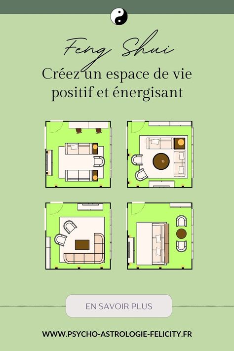 Améliorez l'énergie de votre maison avec le Feng Shui. Découvrez des conseils pratiques pour harmoniser votre espace de vie et attirer la prospérité, la santé et le bonheur. 🏠 #FengShui #ÉnergiePositive #Harmonie Salon Feng Shui, Feng Shui, Habitat, How To Plan, Books, Design