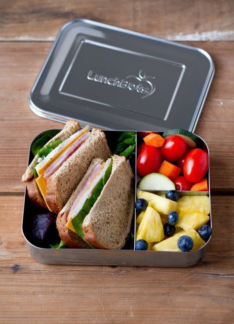 LunchBots Bento Trio Large Section Design, Healthy School Lunches, Makanan Diet, God Mat, Lunch To Go, Lunch Meal Prep, Bento Lunch, Lunch Snacks, Easy Meal Prep