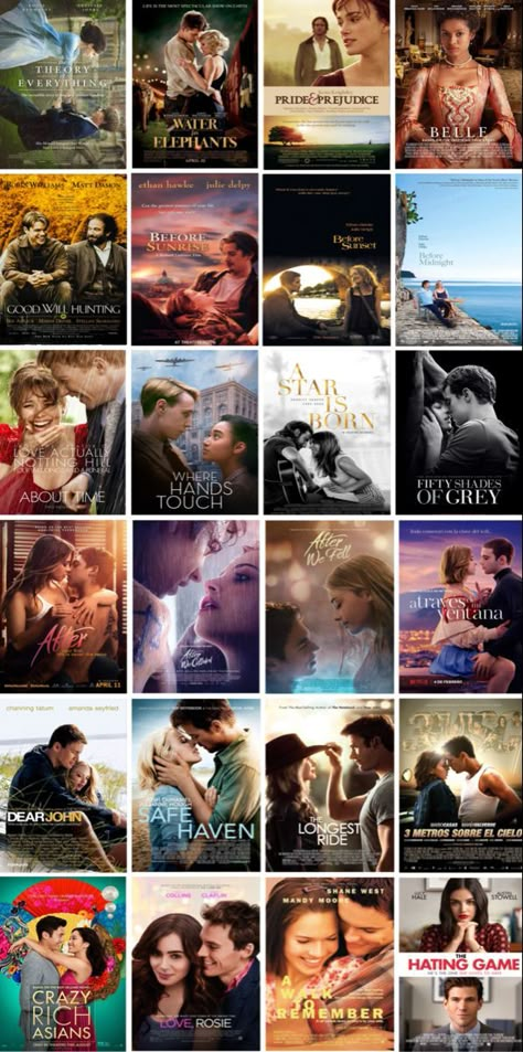 Best Romance Series To Watch, Series To Watch Romance, Romantic Movies On Amazon Prime, Best Love Triangle Movies, Netflix Films To Watch Romantic, Best Netflix Romance Movies, Movie List To Watch With Boyfriend, Best Hollywood Movies To Watch, Classic Romantic Movies