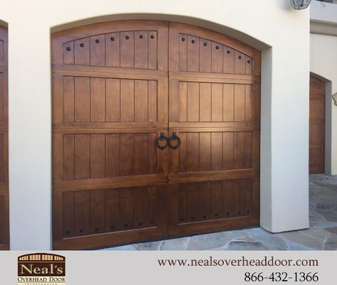 Garage Door Decorative Hardware, Wooden Garage Doors, Custom Garage Doors, Modern Garage Doors, Wood Garage Doors, Garage Door Design, Wooden Garage, Modern Garage, Custom Garages