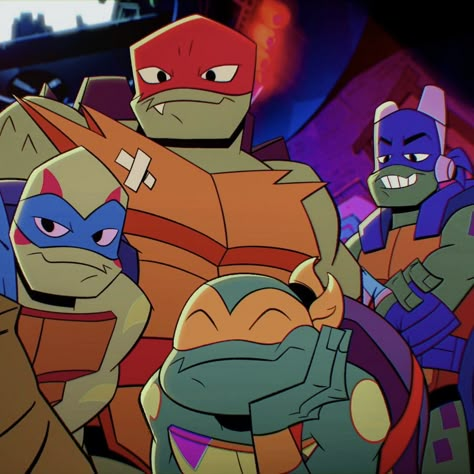 Leo Screenshots Rottmnt, Rottmnt Group Photo, Rottmnt Icons, Rise Of Tmnt, Rottmnt Screenshots, Tmnt Wallpaper, Joker Poster, Usagi Yojimbo, Ninja Turtles Artwork