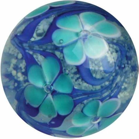 Circle Pfp, Round Pfp, Marble Bag, Dark Marble, Flowers Dark, Light Blue Flowers, Childrens Games, Gaming Decor, Glass Marbles