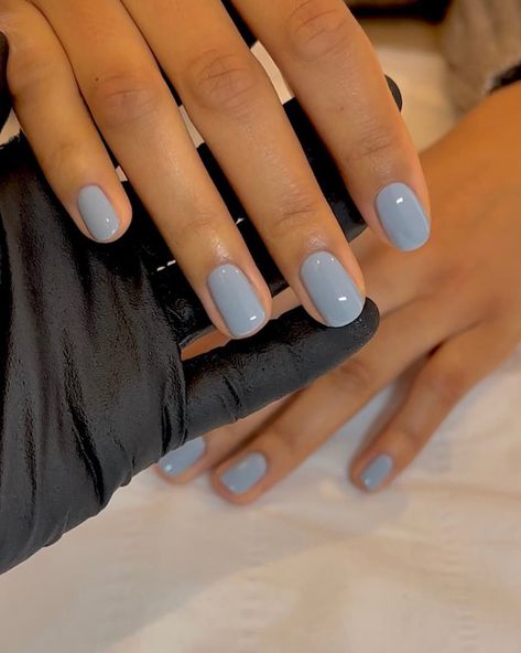 Best Short Nails, April Nails, Cute Short Nails, Squoval Nails, Hello Nails, Short Gel Nails, Simple Gel Nails, Basic Nails, Casual Nails