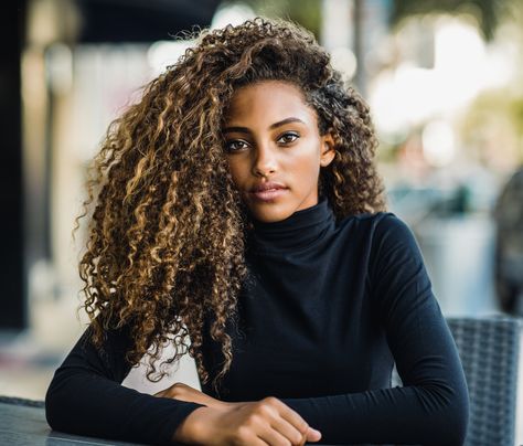 Photographer: Mike Poole Biracial Hair, Natural Hair Cuts, Chic Hair, Hair Flow, Beauty Photoshoot, Mixed Hair, Beautiful Curly Hair, Hair Girls, Curly Girl Hairstyles