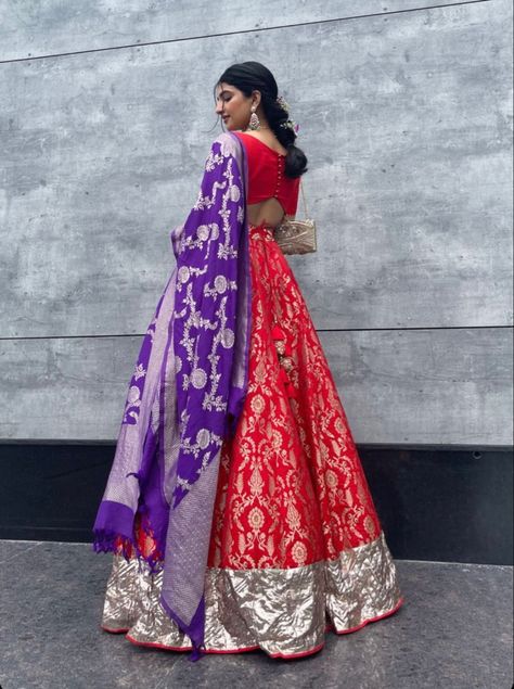 Crop Top Lehenga, Lehenga Saree Design, Half Saree Lehenga, Wedding Saree Blouse Designs, Lehenga Designs Simple, Cute Dresses For Party, Wedding Blouse Designs, Half Saree Designs, Long Dress Design