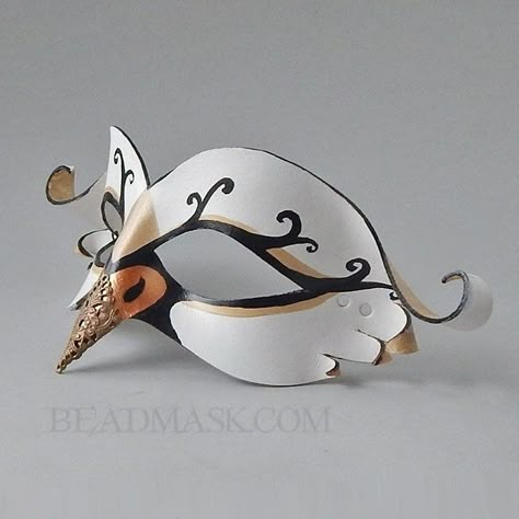 leather swan mask - Beadmask Swan Mask, Masquarade Mask, Cat Masquerade Mask, Princess Mask, Theatre Masks, Tie Dye Crafts, Swan Princess, Cat Face Mask, Mask Masquerade