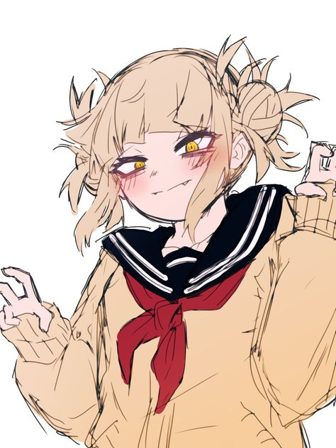 Himiko Toga Fanart, Y2k Profile Picture, Scary Animals, Toga Himiko, Girl Couple, Ochako Uraraka, Anime Nerd, Anime Drawings Tutorials, My Hero Academia Episodes