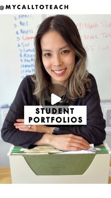 Margaret | 🇨🇦 Elementary Teacher | Teacher tip ➡️ student portfolios
1️⃣ Hand back assessments (I do mine ~2 weeks)
2️⃣ Get them signed
3️⃣ File them
4️⃣ Hand them back at... | Instagram Teachers Portfolio Ideas, Students Portfolio Ideas, Student Portfolio Ideas, Portfolio Ideas For Students, Parent Teacher Interviews, Parent Teacher Relationship, Teacher Portfolio, Teacher Interviews, Student Portfolio